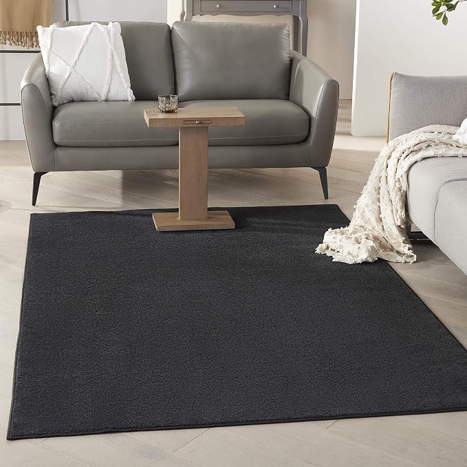 Nourison Home Nourison Essentials Black 6' x 9' Area Rug by NourisonHome