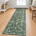KILOCOCO Hallway Runner 2x6 Rug Runner Printed Vintage Floral Washable Kitchen by Kilococo