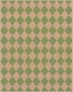 Lahome Checkered Dining Living Room Rug, 8x10 Washable Indoor Outdoor Easy Jute - Image 7