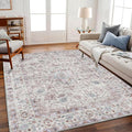 CHAMPLANT Area Rug 5'x7' Washable Rug Traditional Floor Cover Thin Retro by CHAMPLANT