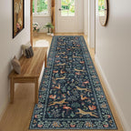 DUKINO Washable 2.6x10 Runner Rug, Non Slip Animal Print Runner Rug - Image 6