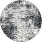IOHOUZE Abstract Round Area Rug 6 Ft Washable Circle Rugs Large Round Rug Non - Image 10