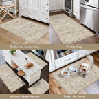 Kitchen Rugs Sets of 3, Washable Non-Slip Kitchen Mats - Image 5