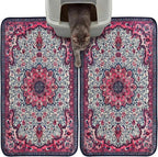 Hompet Cat Litter Mat 2 Pack, 19x30 Machine Washable Trapping Mats by Hompet