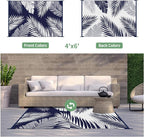 GENIMO Outdoor Rug 4' x 6' Waterproof - Image 2