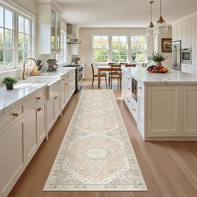 Madane Hallway Runner Rug 2x12, Extra Long Washable Runner Rugs - Image 3