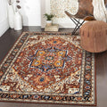 Moynesa Ultra-Thin Washable Oriental Area Rug by Moynesa