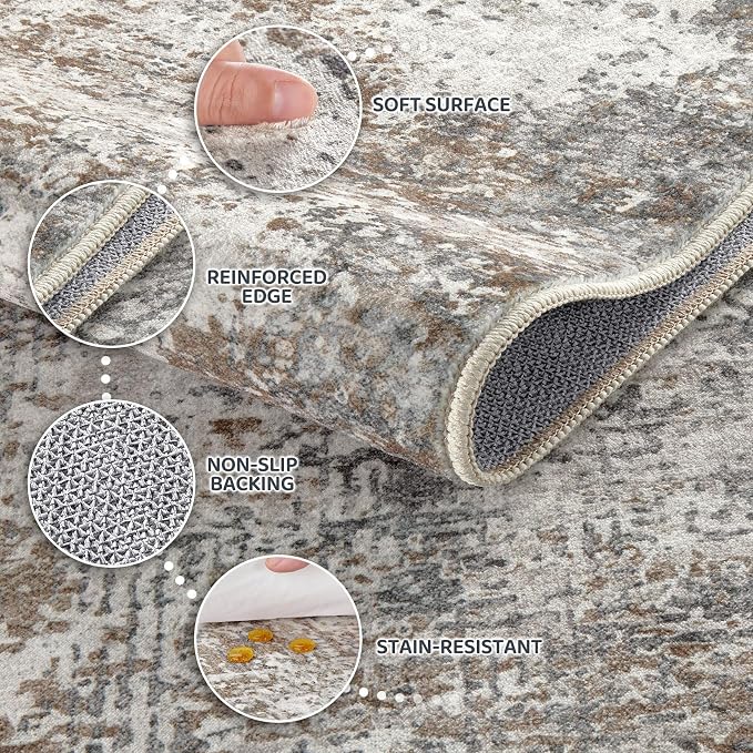 DMOYEST Area Rug Living Room Rugs - Image 5
