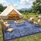 Garvee Outdoor Rugs 9' x 12’ Waterproof Reversible Mats, Large Area Plastic - Image 8