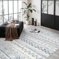 Miukiki 5x7 Area Rug for Living Room Moroccan Washable Rugs Non Slip Indoor by Miukiki