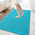 OLANLY Large Bathroom Rugs 59x35, Extra Soft Absorbent Chenille Bath Rugs by OLANLY
