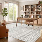 Nakagishi Area Rug Living Room Rugs: 10x14 Large Soft Machine Washable Boho - Image 5