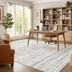 Nakagishi Area Rug Living Room Rugs: 10x12 Large Soft Machine Washable Boho - Image 5