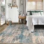 XLUEZ 5x7 Area Rugs for Living Room, Washable Modern Abstract Large Area Rug - Image 4