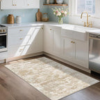 3x5 Area Rug Washable Entryway Rug Non Slip Abstract Tear and Stain Resistance - Image 7