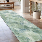 Runner Rugs for Hallway 2'6"x8', Modern Abstract Machine Washable Runners for by AMADAHOMEFURNISHING