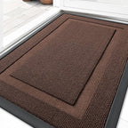 OLANLY Front Door Mat Indoor Outdoor Entrance, Waterproof All-Season, by OLANLY