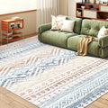 Miukiki 6x9 Area Rug for Living Room Moroccan Washable Rugs Non Slip Indoor by Miukiki