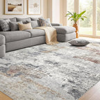 DMOYEST 7x9 Area Rugs for Living Room, Washable Large Abstract Rug, Non Slip - Image 5