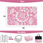 Ileading Outdoor Patio Rug, Waterproof Plastic Straw Mat, Portable Outside Deck - Image 2