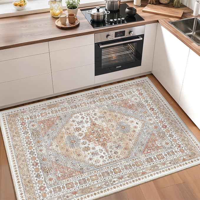 zesthome 3x4 Washable Area Rug for Entryway, Soft Kitchen Rugs Non Slip for - Image 4