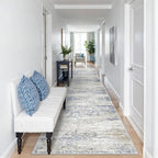 Washable Runner Rug 2.5x12, Non-Slip Long Bathroom Rugs Runner - Image 3