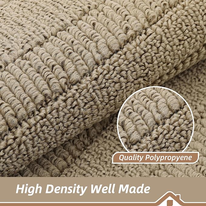 BEQHAUSE 24x40 Inch Kitchen Rug Mat Durable Kitchen Rugs Non-Slip Washable - Image 5