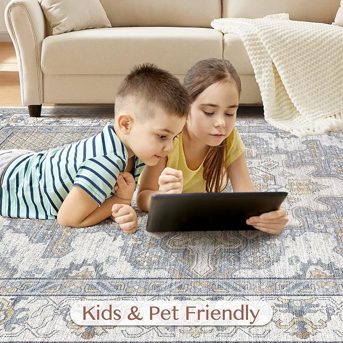 Tortania Area Rug Living Room Rugs - Image 7