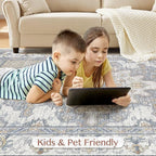 Tortania Area Rug Living Room Rugs - Image 7