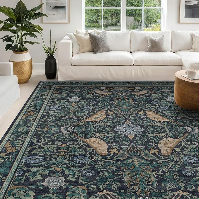 Vintage 8x12 Area Rugs for Living Room - Image 6