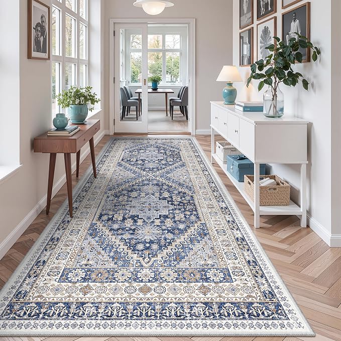 zesthome 4x10 Runner Rug, Washable Hallway Runner Rug - Image 3