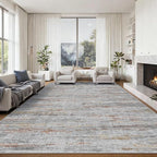 8x10 Area Rugs for Living Room, Modern Abstract Non-Slip Backing Washable Rugs by Unknown