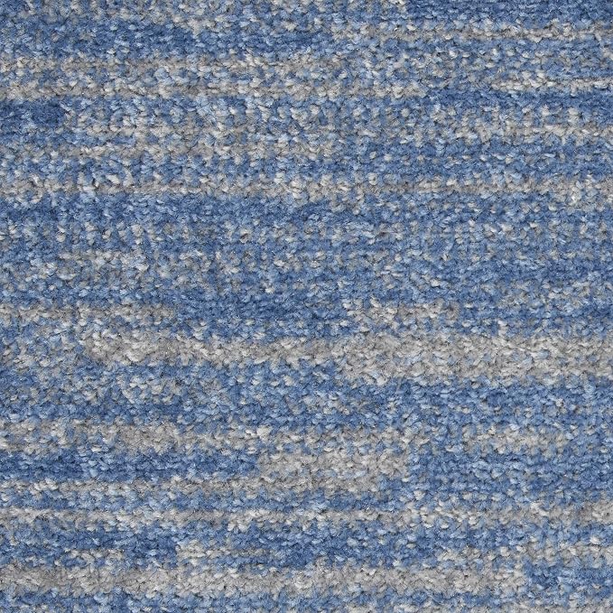 Nourison Home Nourison Essentials Blue Grey 7' x 10' Area Rug - Image 9