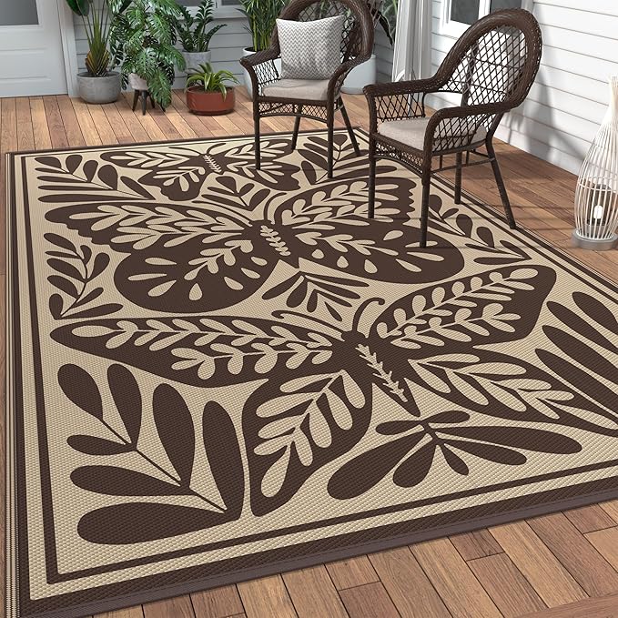 GENIMO Outdoor Rug 6' x 9' Waterproof by GENIMO
