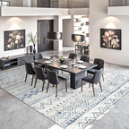 Miukiki 6x9 Area Rug for Living Room Moroccan Washable Rugs Non Slip Indoor - Image 8