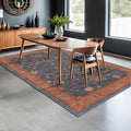 Hazo Haus 6x9 Dining Room Rugs for Under Table by HazoHaus