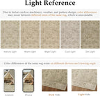 6x9 Easy Jute Neutral Area Rug Beige Vintage Indoor Outdoor Carpet Non-Slip - Image 7