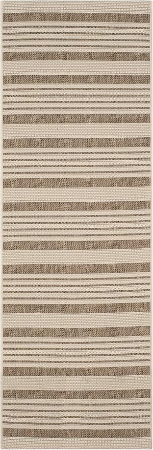 SAFAVIEH Courtyard Collection Runner Rug - Image 3