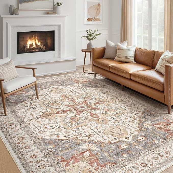 Tortania Area Rug Living Room Rugs - Image 9