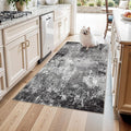 4x5 Washable Entryway Rug – Non-Slip Low Pile Throw Area Rug by BYYVOORugsforYourHome