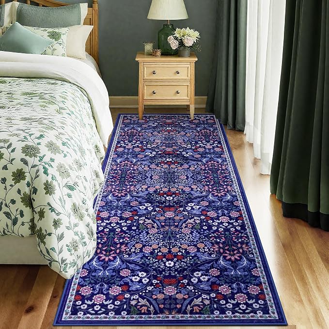 Runner Rug for Entryway: 2x5 Kitchen Rugs Non Slip Washable Ultra-Thin Soft - Image 2