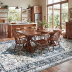 AMADA HOMEFURNISHING 8x10 Washable Area Rug, Low-Profile - Image 7