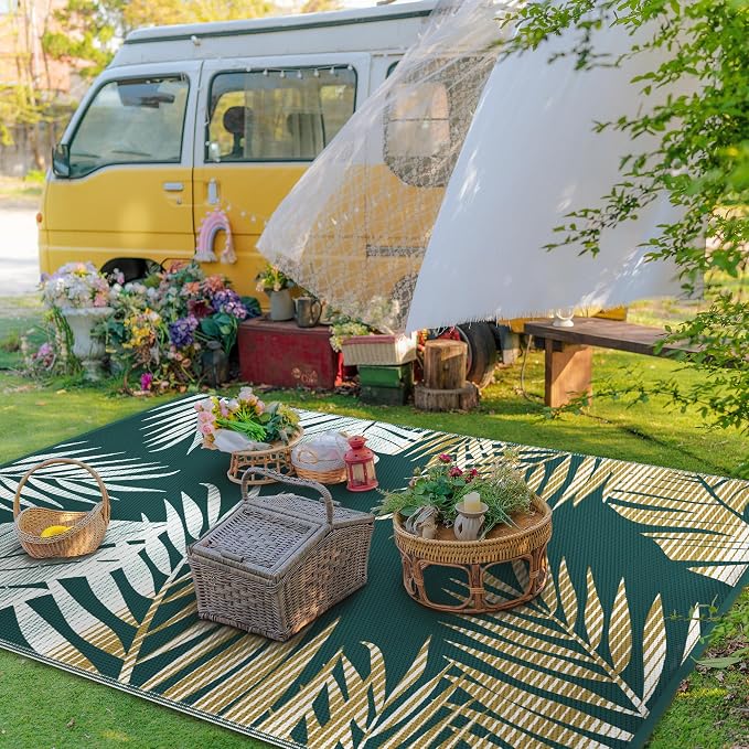 GENIMO Outdoor Rug 6' x 9' Waterproof - Image 3