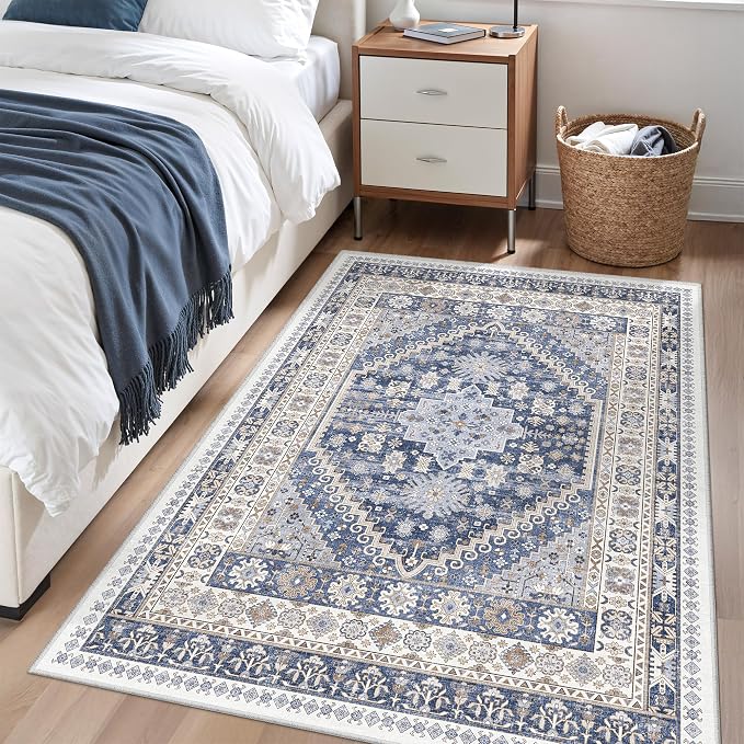 zesthome 3x4 Washable Area Rug for Entryway, Soft Kitchen Rugs Non Slip for - Image 3