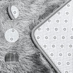 Deerhoo Large Shag Area Rugs 6 x 9, Tie-Dyed Plush Fuzzy Rug - Image 4
