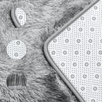 Deerhoo Shag Area Rug, 4 X 6 Tie-Dyed Plush Fuzzy Rugs - Image 4