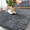 OLANLY 4x9 Area Rugs for Living Room Bedroom, Machine Washable Soft Fluffy by OLANLY