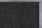 CAMILSON Easy Jute Rug 4x6, Indoor Outdoor Dark Gray Black Farmhouse Area Rugs - Image 5