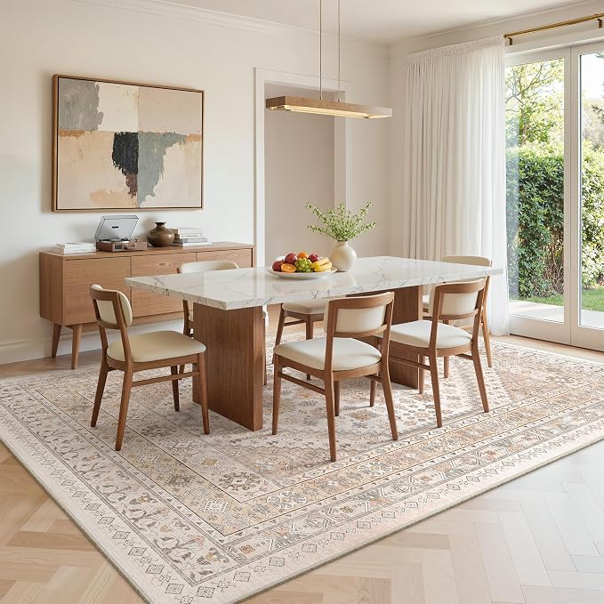 zesthome 6x9 Area Rug, Super Soft Washable Rugs - Image 8
