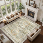 Soalmost Washable Area Rug 8x10, Large Soft Rugs - Image 2
